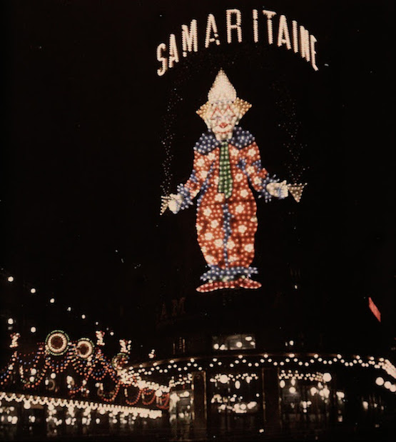 illuminations de noël à paris en 1925